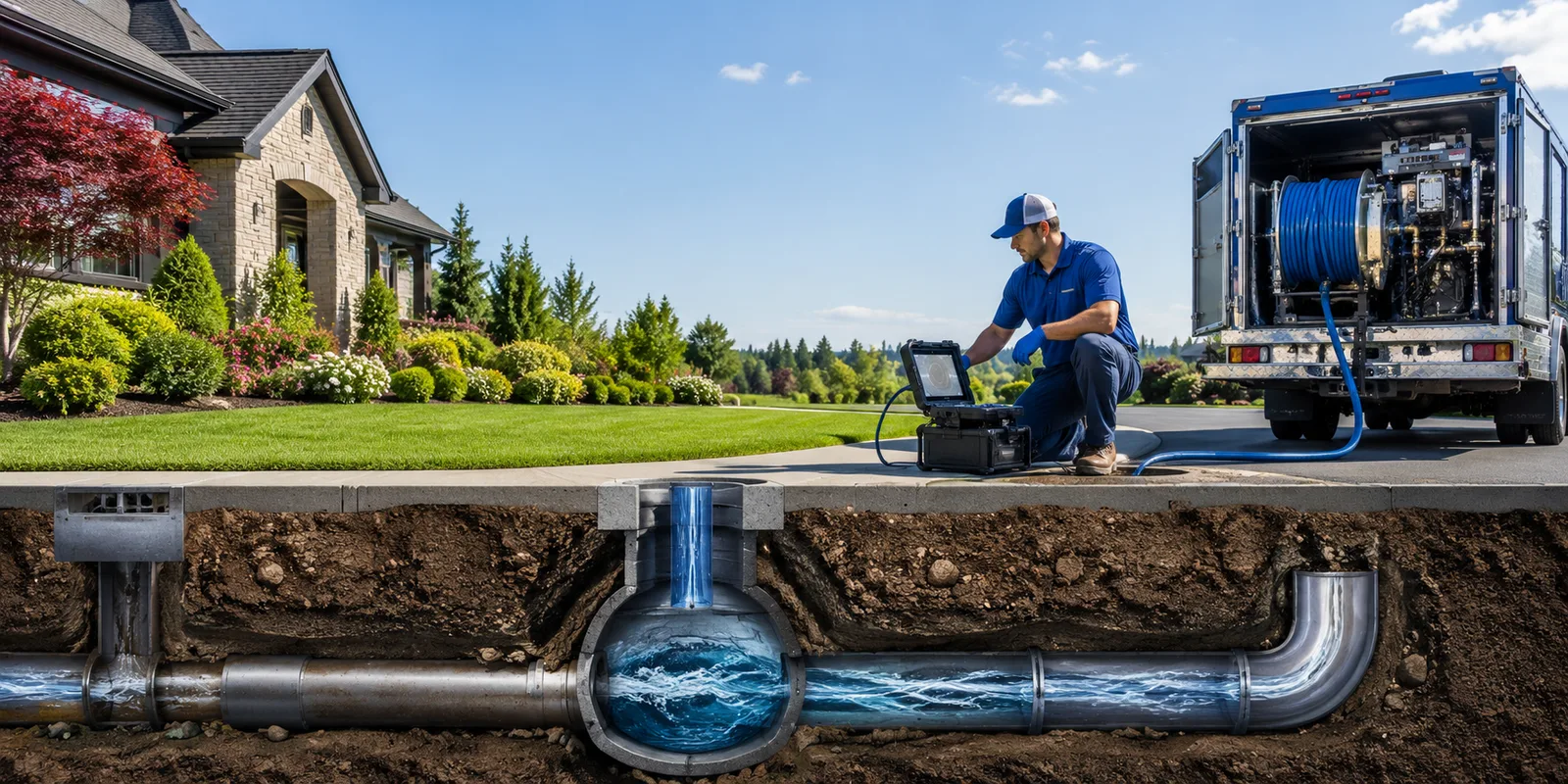 Drainage restoration information for West Farmington, OH